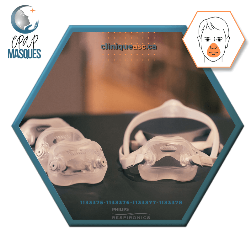 Philips Dreamwear Masque CPAP facial | FitPack S-M: cadres SM-M, courroie, clips & choix de coussins S-M-L-MW