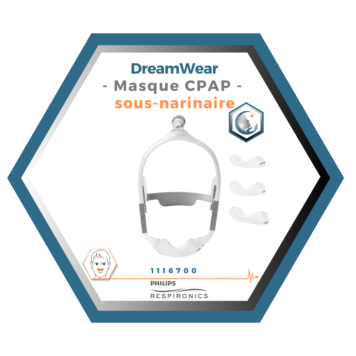 Philips-Respironics-DreamWear-Masque-CPAP-sous-narinaire-FitPack-Moyen-cadre-M-courroi-avec-bras-coussins-interchangeable-S-M-L-MW- enveloppe-tissus-1116700