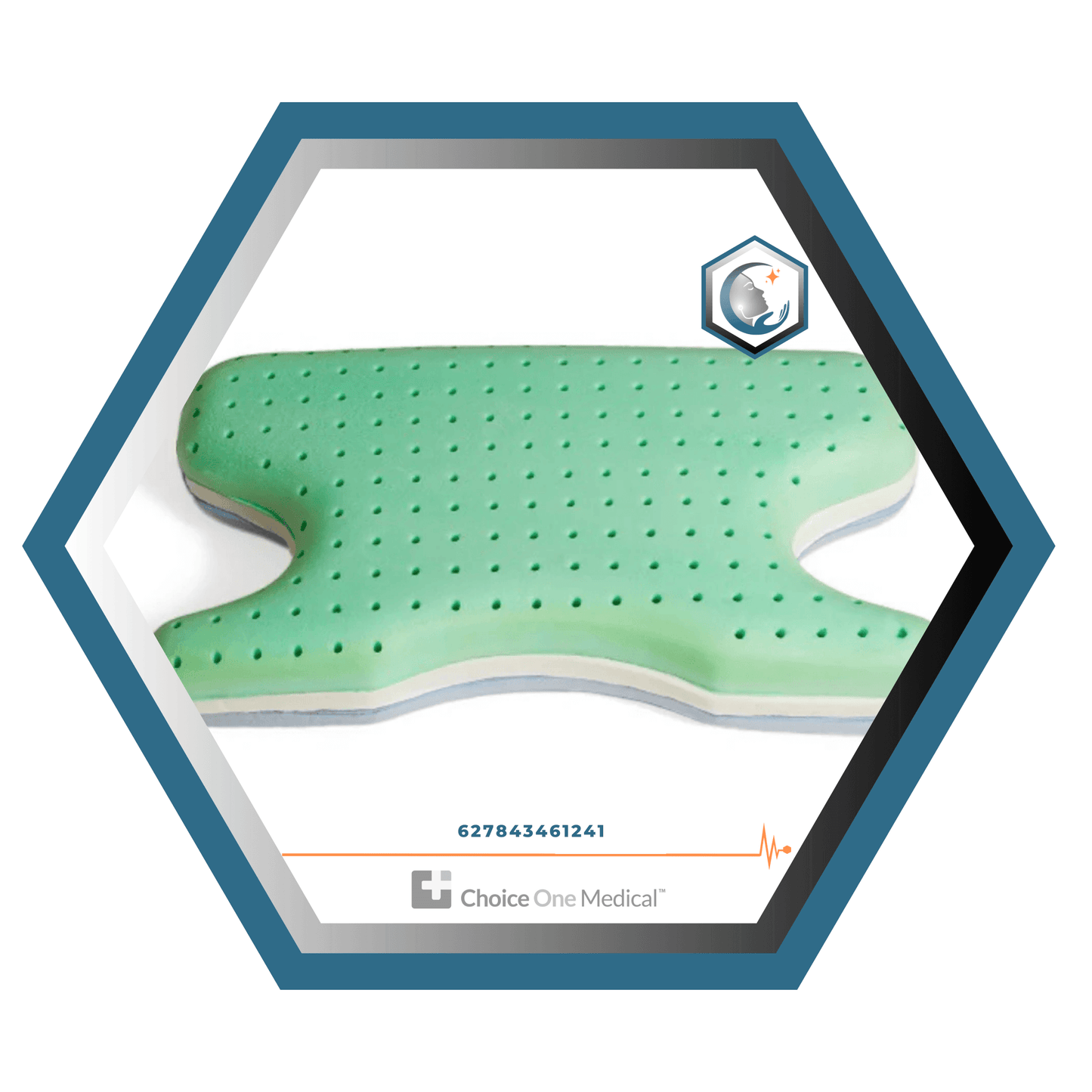 Choice one Medical | Best in Rest | Oreiller de Mousse Mémoire pour CPAP