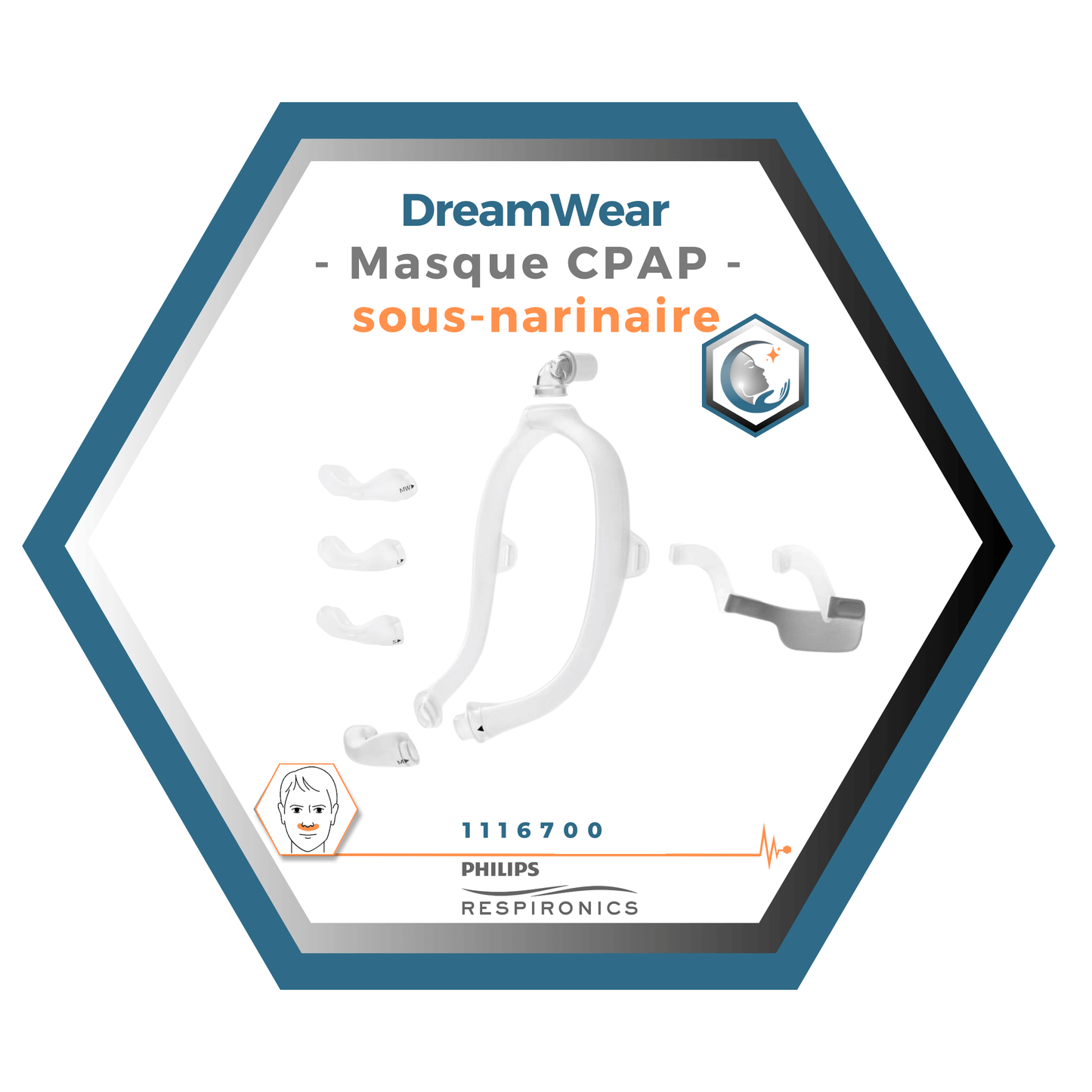 Philips-Respironics-DreamWear-Masque-CPAP-sous-narinaire-FitPack-Moyen-cadre-M-courroi-avec-bras-coussins-interchangeable-S-M-L-MW- enveloppe-tissus-1116700