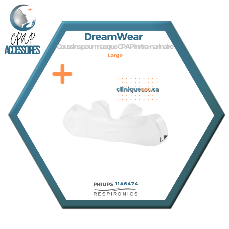 Philips Respironics DreamWear Coussins pour masque CPAP intra-narinaire