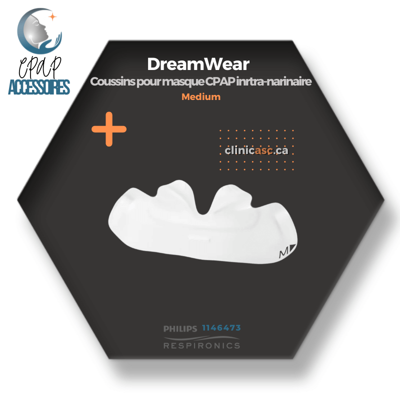Philips Respironics DreamWear Coussins pour masque CPAP intra-narinaire