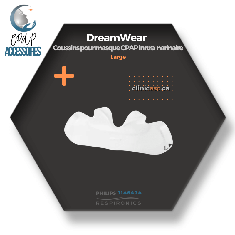Philips Respironics DreamWear Coussins pour masque CPAP intra-narinaire