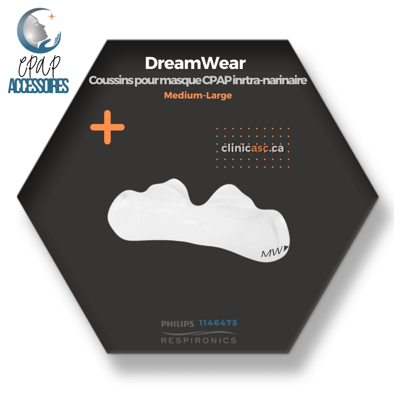 Philips Respironics DreamWear Coussins pour masque CPAP intra-narinaire