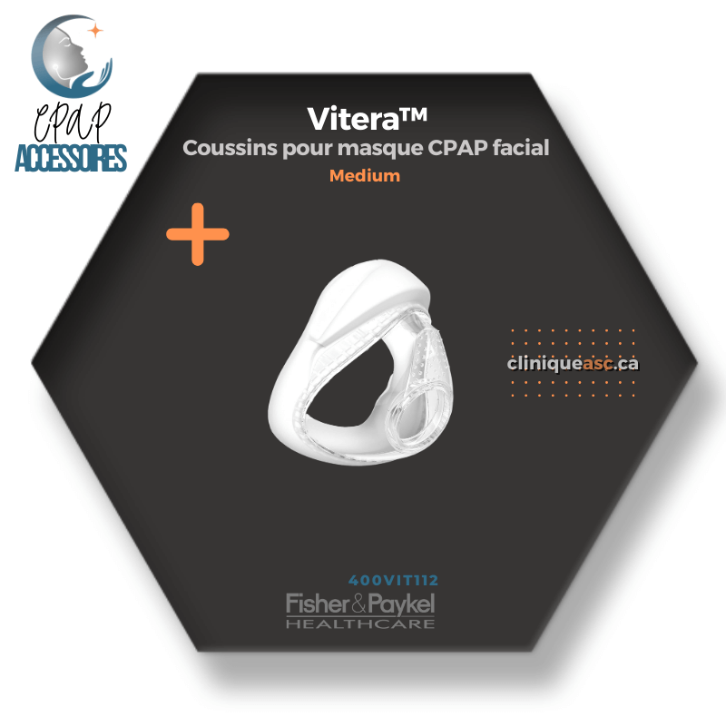 Fisher & Paykel Vitera™ Coussins pour masque CPAP facial