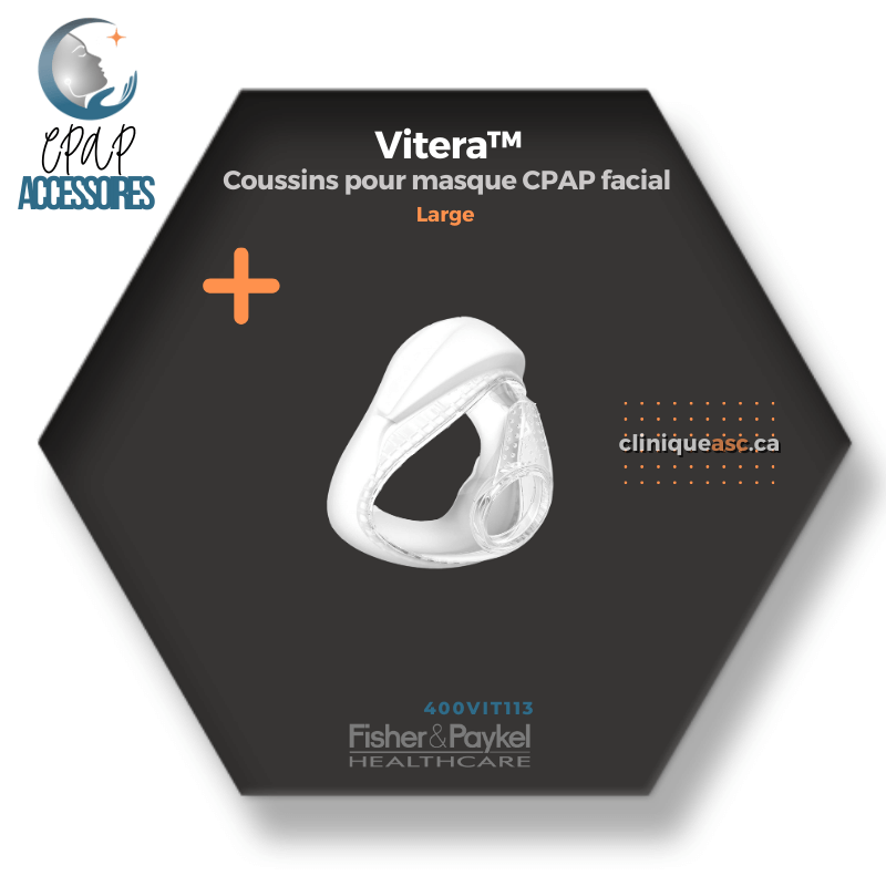 Fisher & Paykel Vitera™ Coussins pour masque CPAP facial