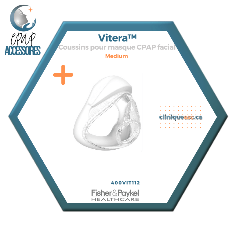 Fisher & Paykel Vitera™ Coussins pour masque CPAP facial