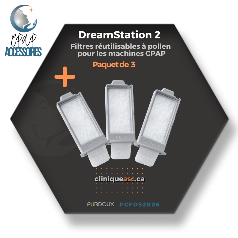 Pürdoux Filtres réutilisables à pollen pour machine CPAP | DreamStation 2