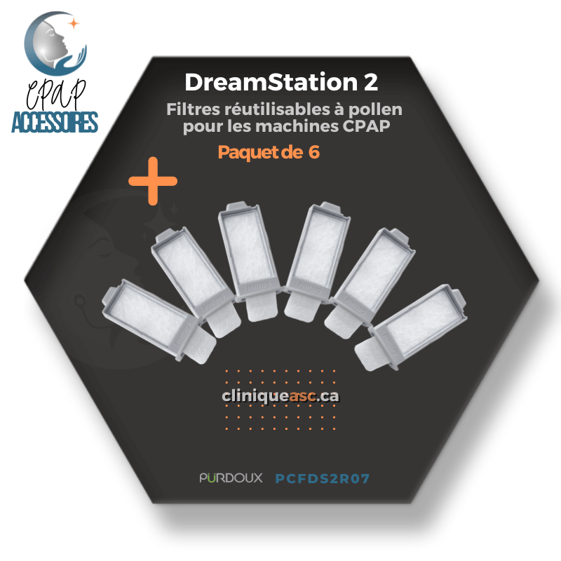 Pürdoux Filtres réutilisables à pollen pour machine CPAP | DreamStation 2