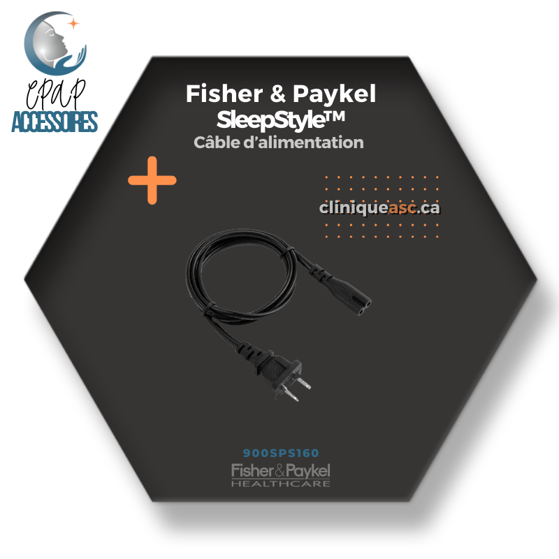 Fisher & Paykel SleepStyle™ Câble d’alimentation