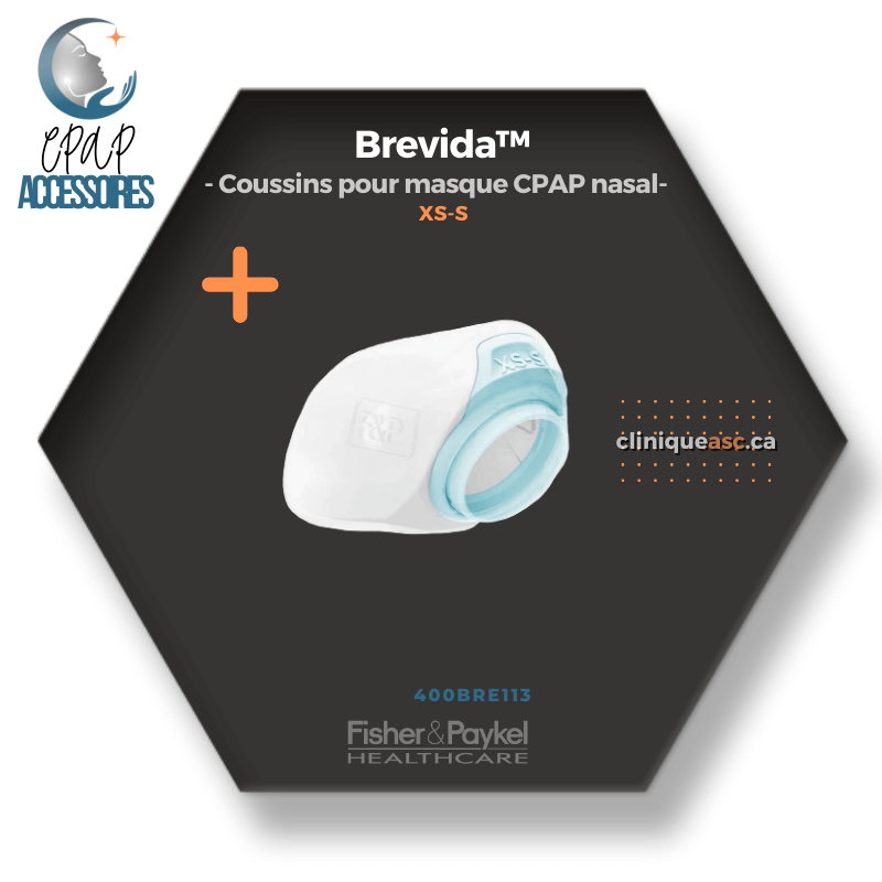 Fisher & Paykel Brevida™ Coussins pour masque CPAP nasal