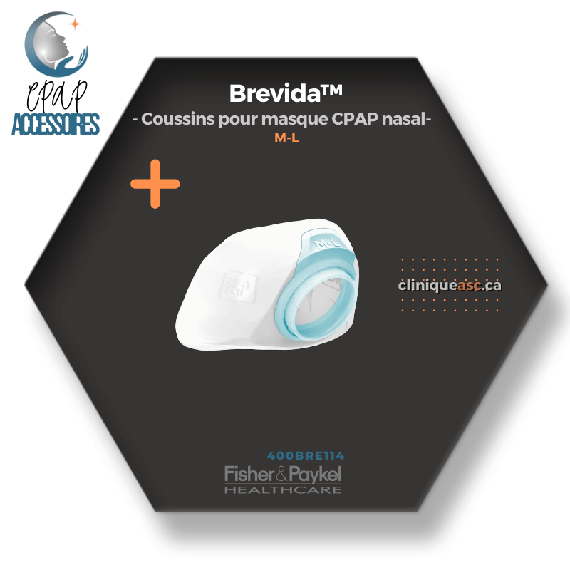 Fisher & Paykel Brevida™ Coussins pour masque CPAP nasal