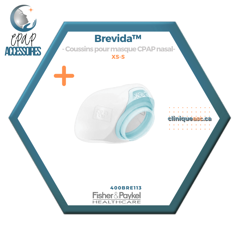 Fisher & Paykel Brevida™ Coussins pour masque CPAP nasal