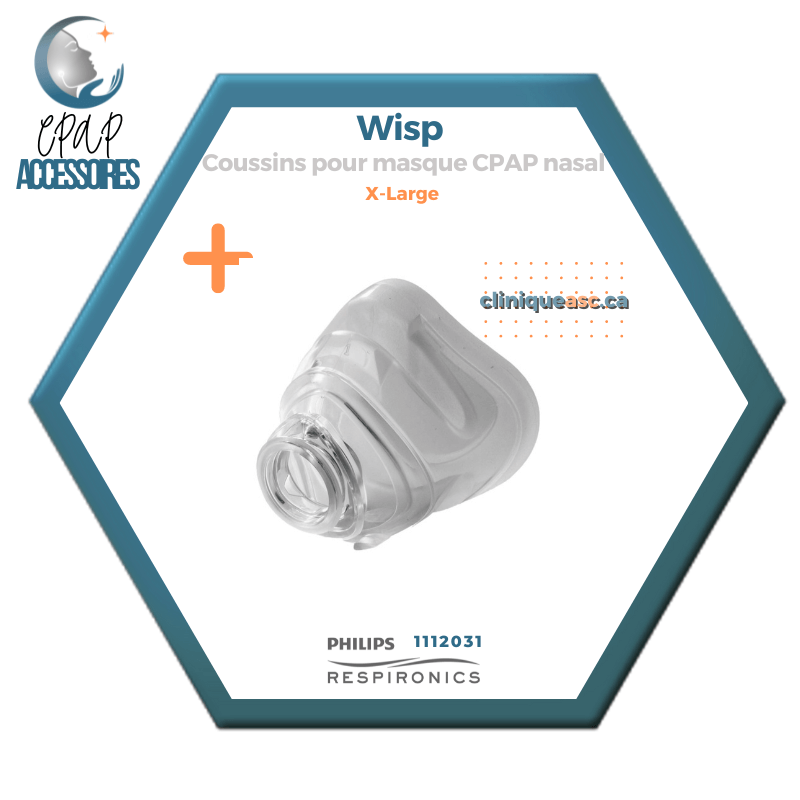 Philips Respironics Wisp Coussins pour masque CPAP nasal