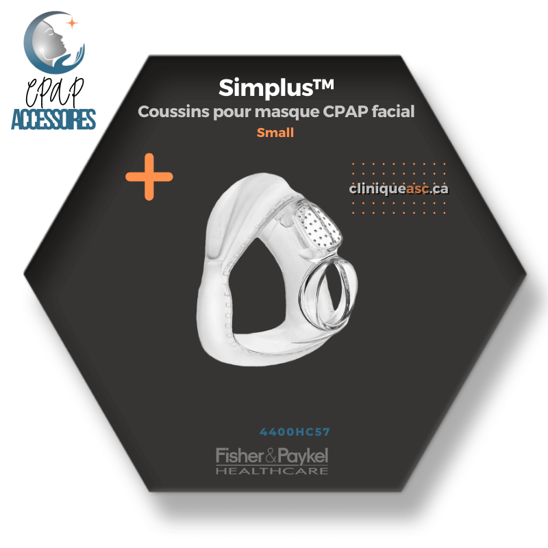 Fisher & Paykel Simplus™ Coussins pour masque CPAP facial