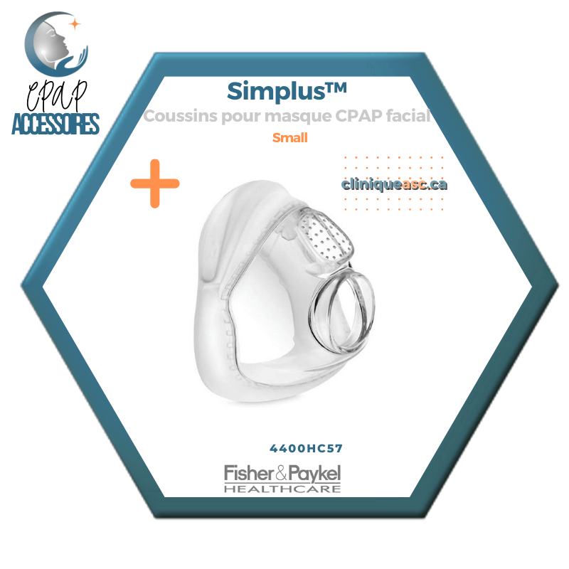 Fisher & Paykel Simplus™ Coussins pour masque CPAP facial