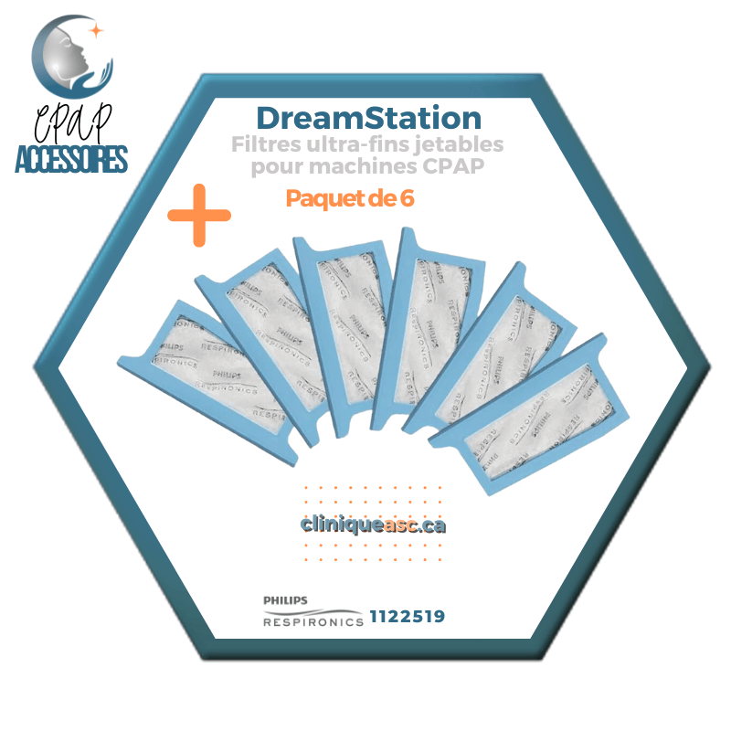 Philips Respironics Filtres ultra-fins jetables pour machine CPAP | DreamStation