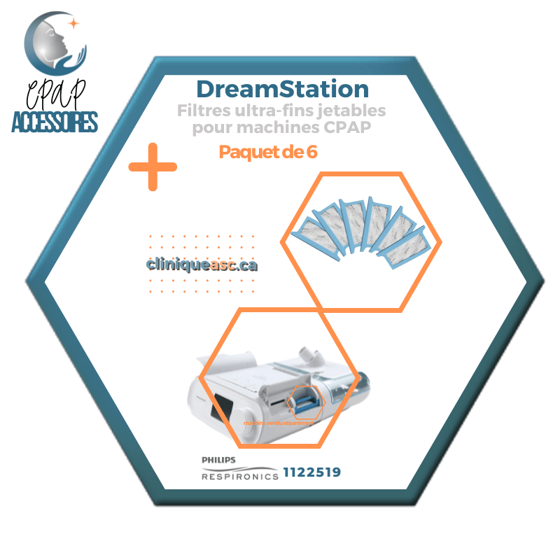 Philips Respironics Filtres ultra-fins jetables pour machine CPAP | DreamStation
