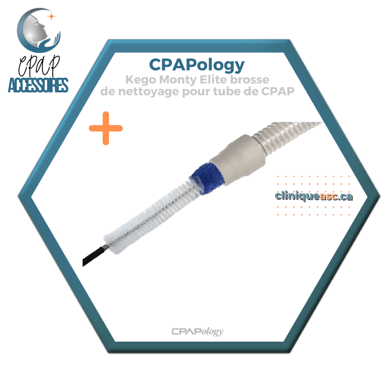 CPAPology | Monty Elite | Brosse de nettoyage pour tube de CPAP