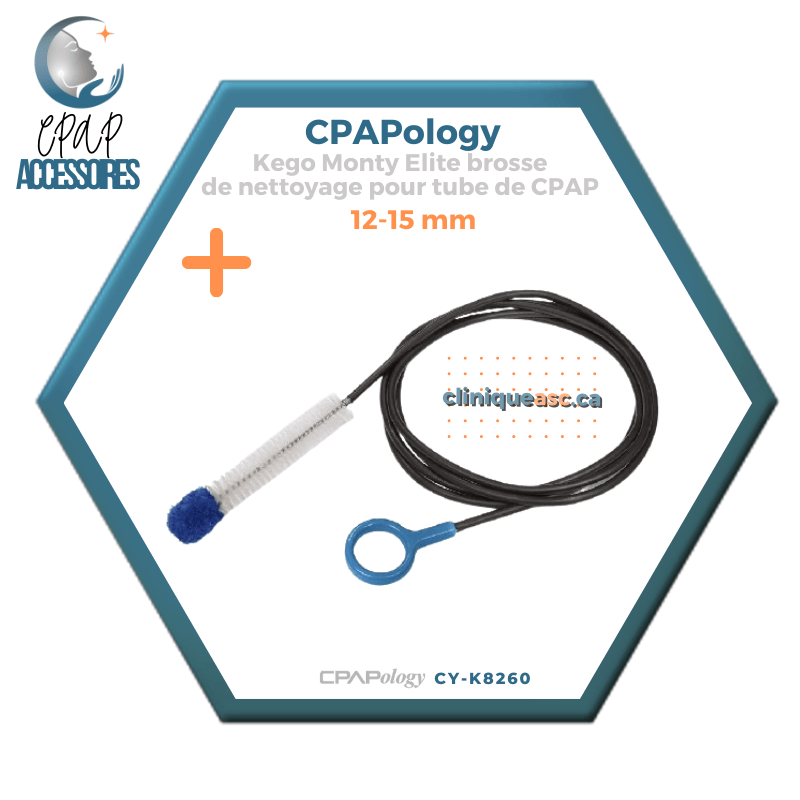 CPAPology | Monty Elite | Brosse de nettoyage pour tube de CPAP