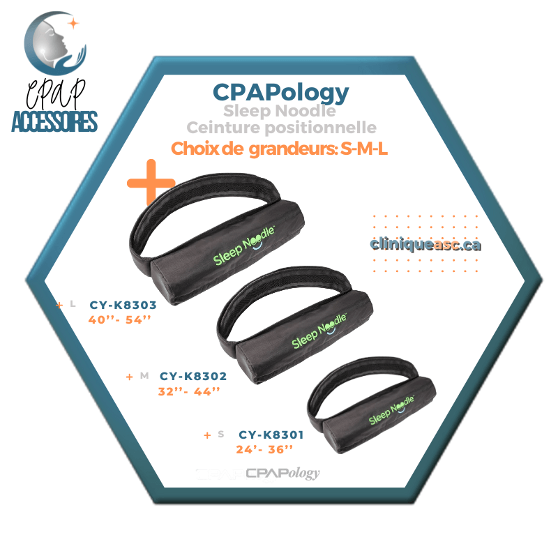 CPAPology Sleep Noodle Ceinture positionnelle