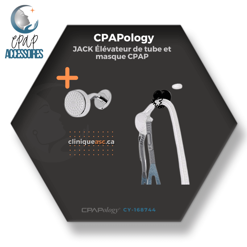 CPAPology JACK Élévateur de tube et masque CPAP