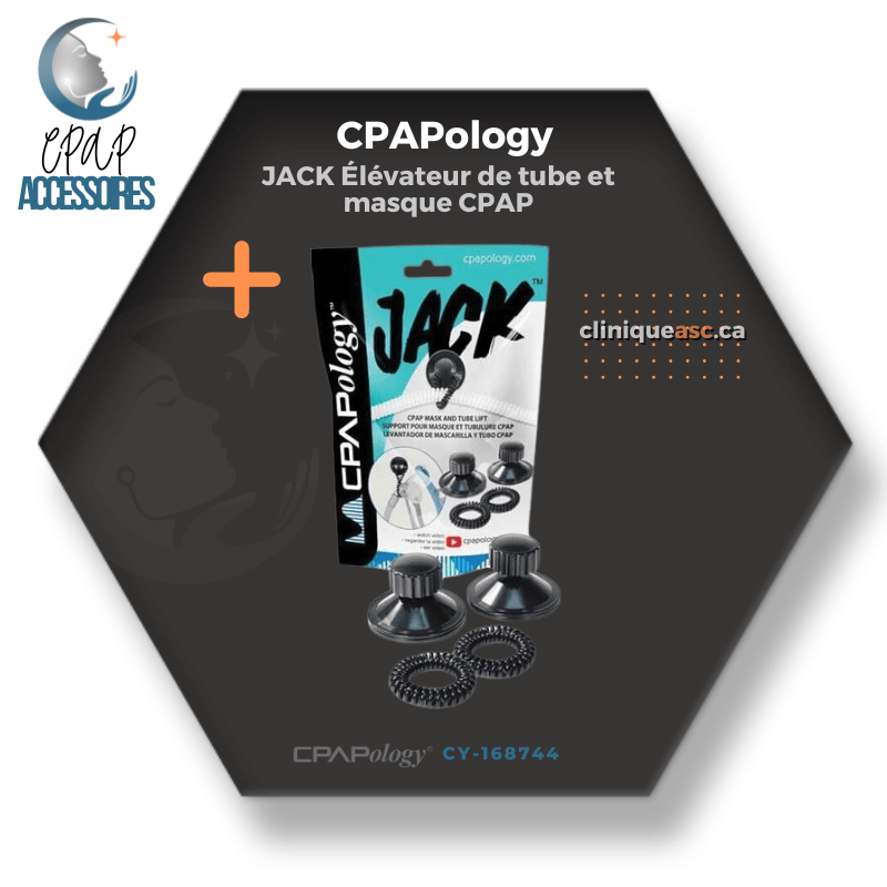 CPAPology JACK Élévateur de tube et masque CPAP