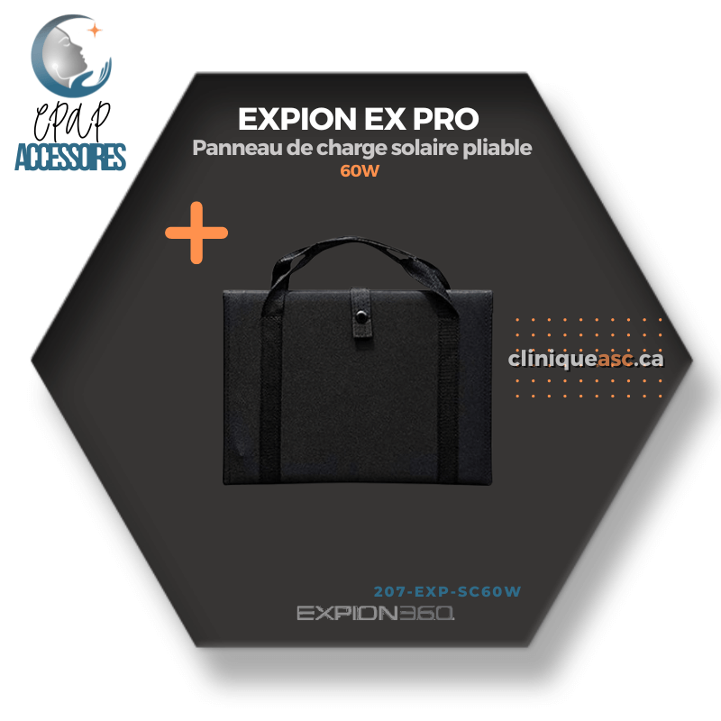 EXP PRO Expion Panneau de charge solaire pliable 60W | EXP48PRO et EXP96PRO