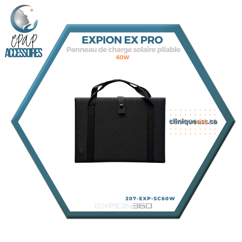EXP PRO Expion Panneau de charge solaire pliable 60W | EXP48PRO et EXP96PRO