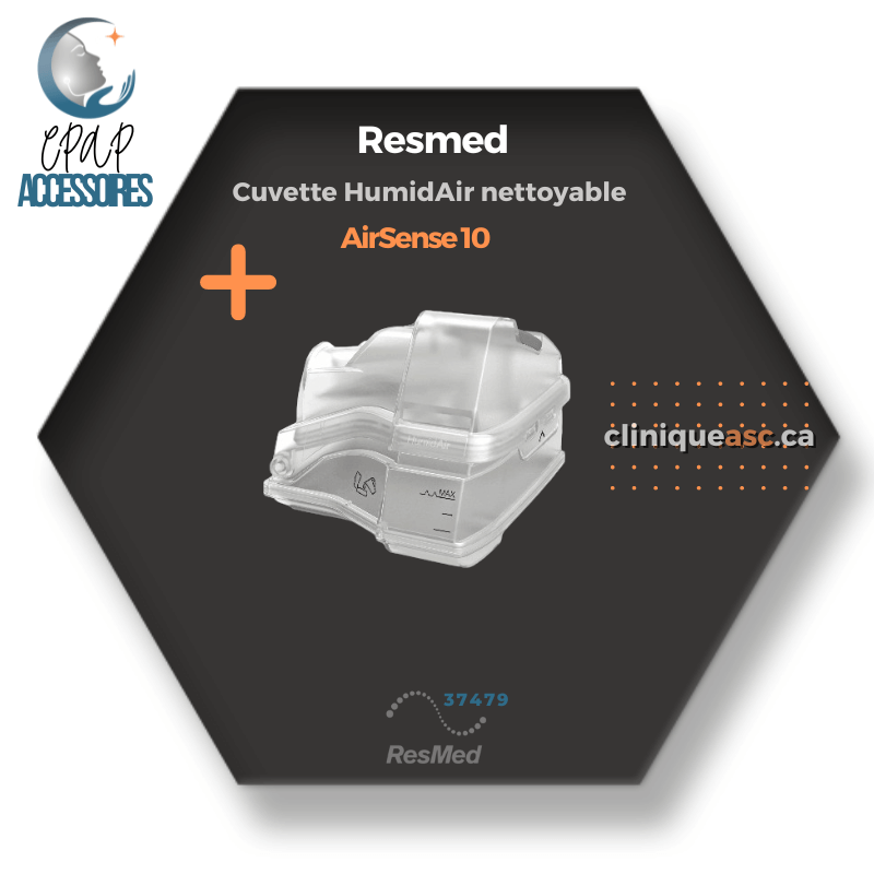 Resmed HumidAir réservoir d'eau lavable | AirSense 10