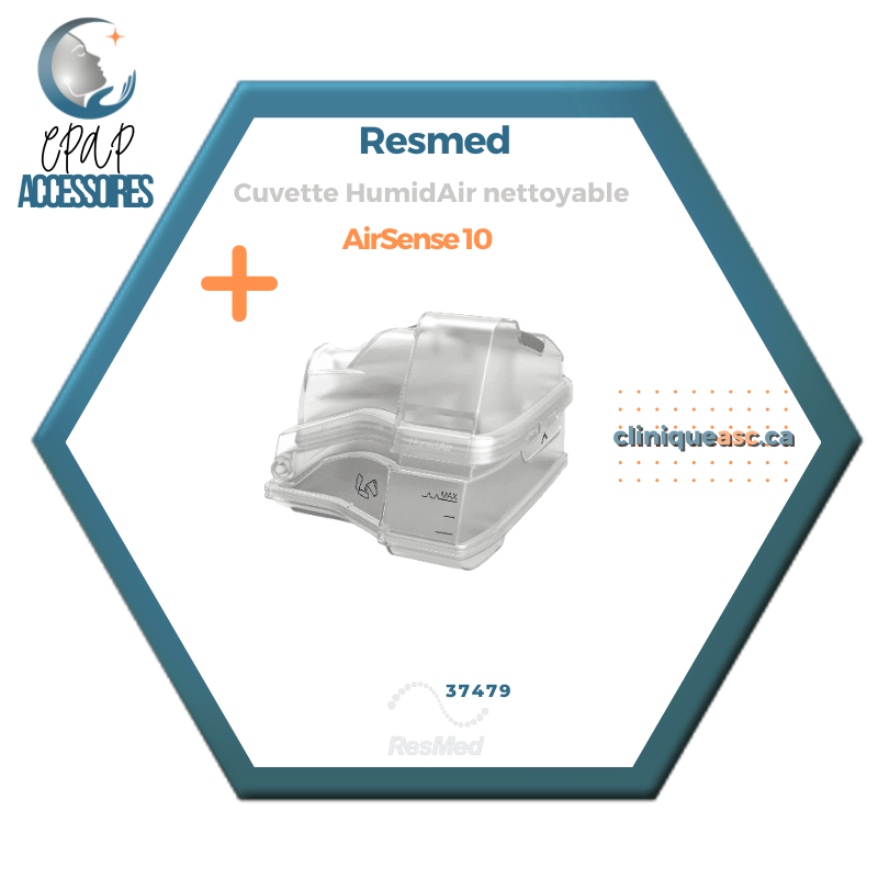 Resmed HumidAir réservoir d'eau lavable | AirSense 10
