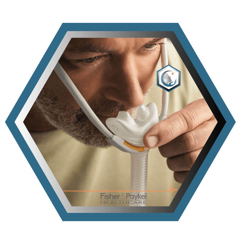 Fisher & Paykel | SOLO™ | Masque CPAP narinaire| S,M,L