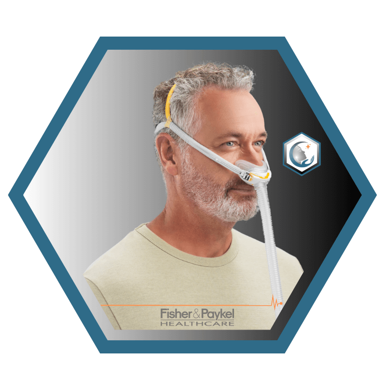 Fisher & Paykel | SOLO™ | Masque CPAP narinaire| S,M,L