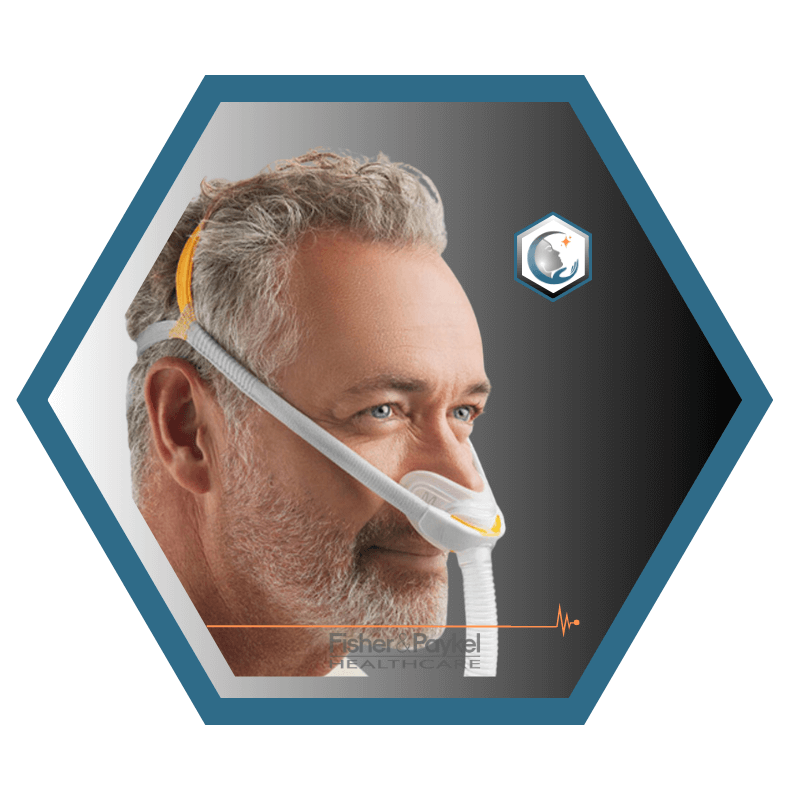 Fisher & Paykel | SOLO™ | Masque CPAP narinaire| S,M,L