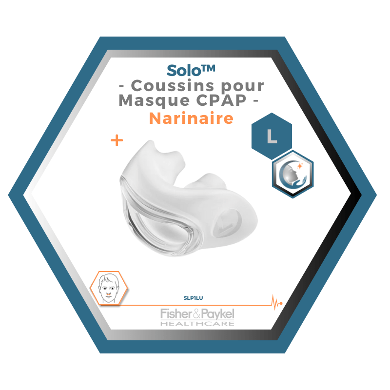 Fisher & Paykel | SOLO™ | CPAP Nasal Pillows Cushions|S,M,L