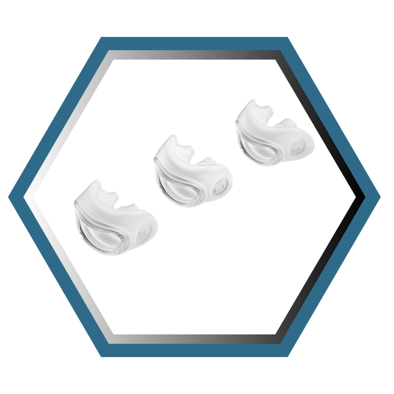 Fisher & Paykel | SOLO™ | CPAP Nasal Pillows Cushions|S,M,L