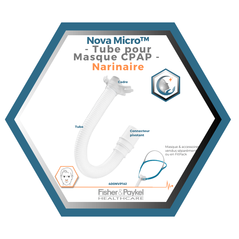 Fisher & Paykel | Nova Micro™ | Nasal Pillow CPAP Mask Tubing
