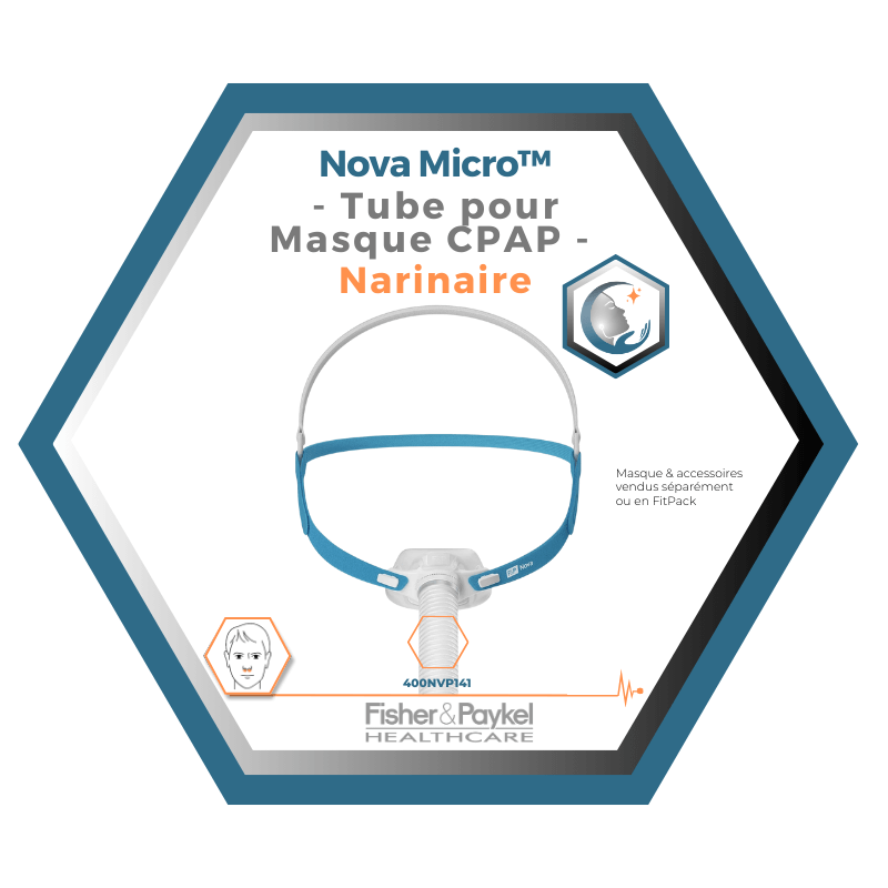 Fisher & Paykel | Nova Micro™ | Nasal Pillow CPAP Mask Tubing