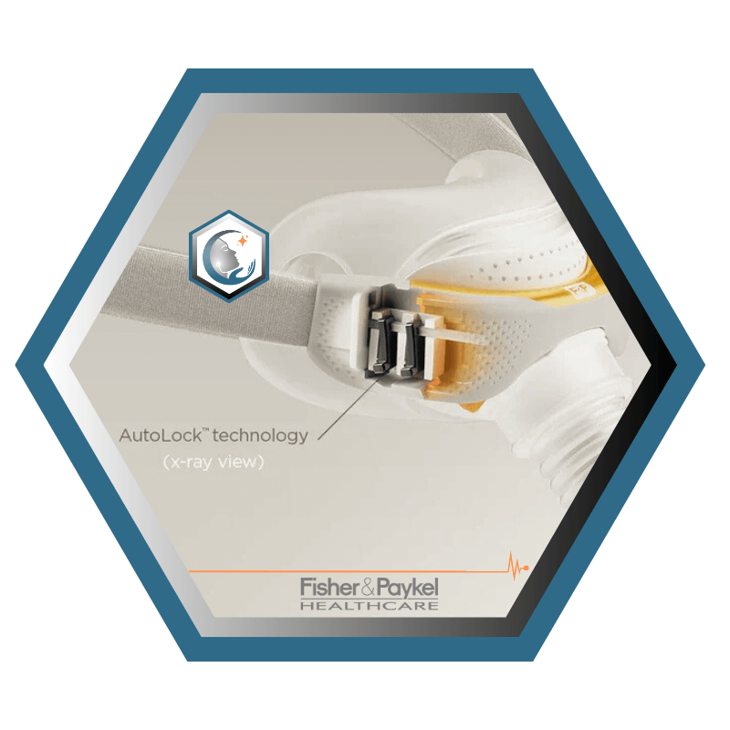 Fisher & Paykel | SOLO™ | Coussins pour Masque CPAP nasal | S,M,L,W