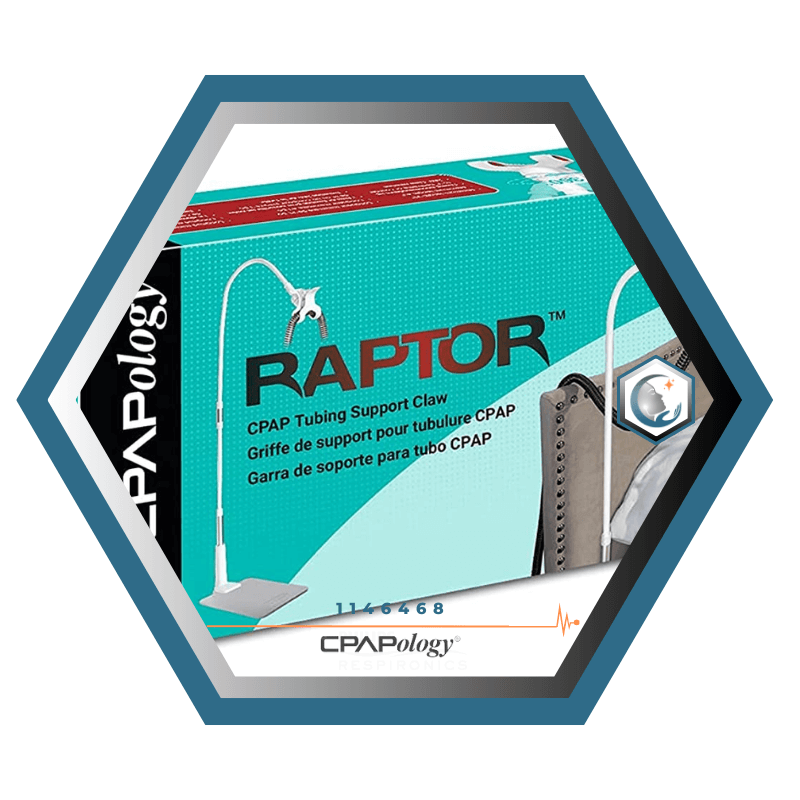 CPAPology | Raptor | Griffe de support pour tubulure CPAP