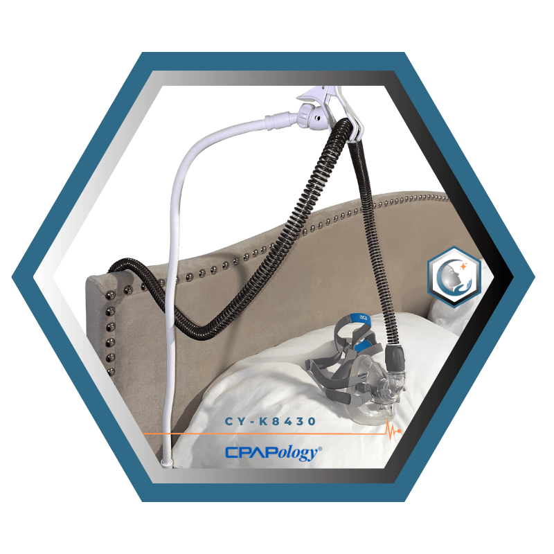 CPAPology | Raptor | Griffe de support pour tubulure CPAP