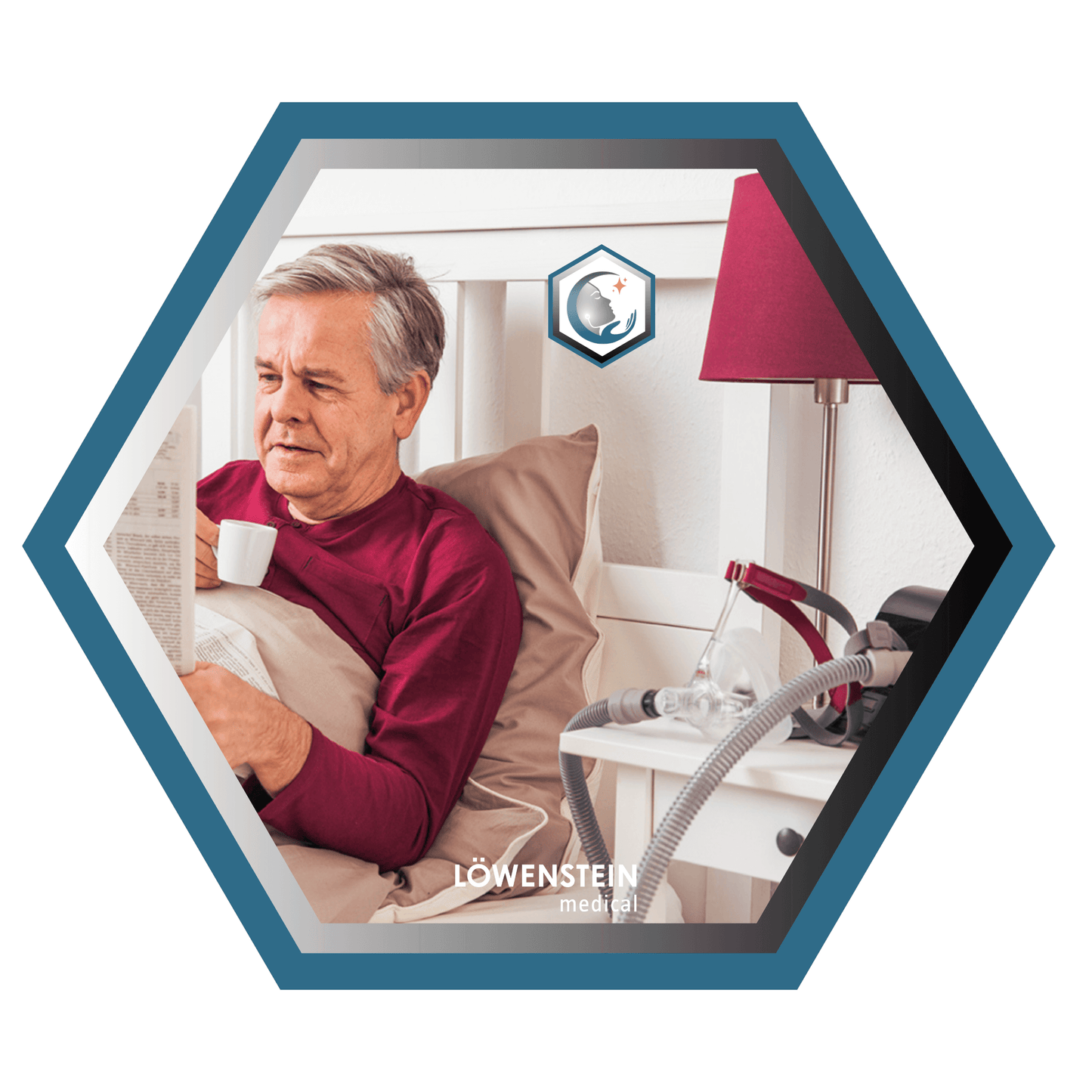 Löwenstein| CARA | Masque CPAP facial-WM25640