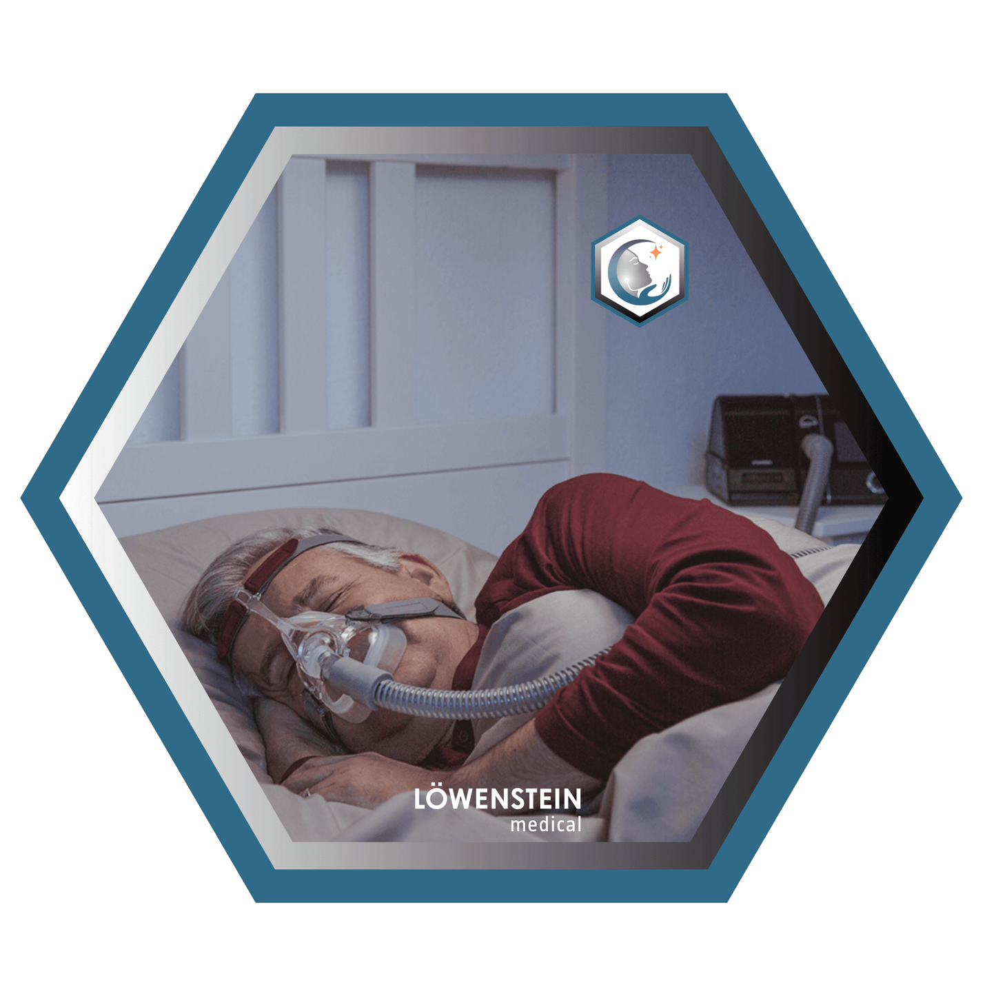 Löwenstein| CARA | Masque CPAP facial-WM25640