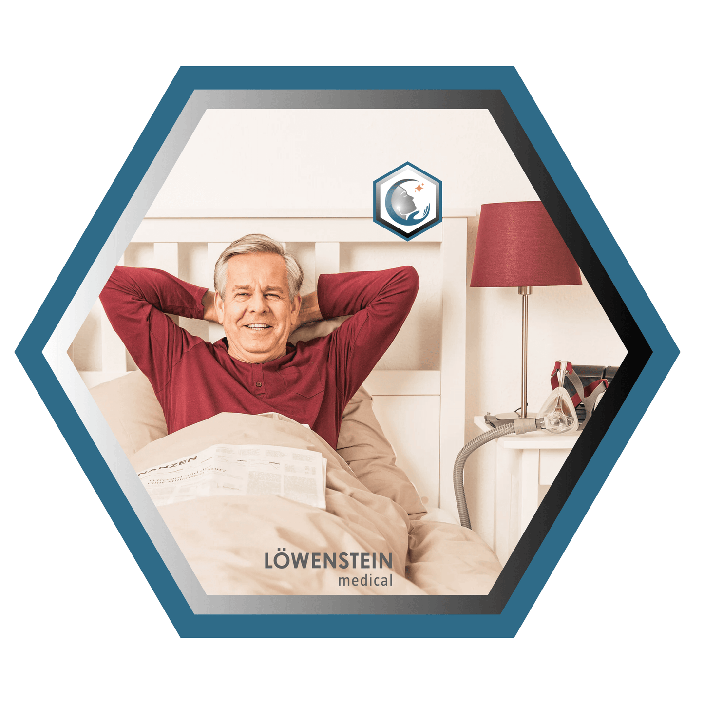 Löwenstein| CARA | Masque CPAP facial-WM25640