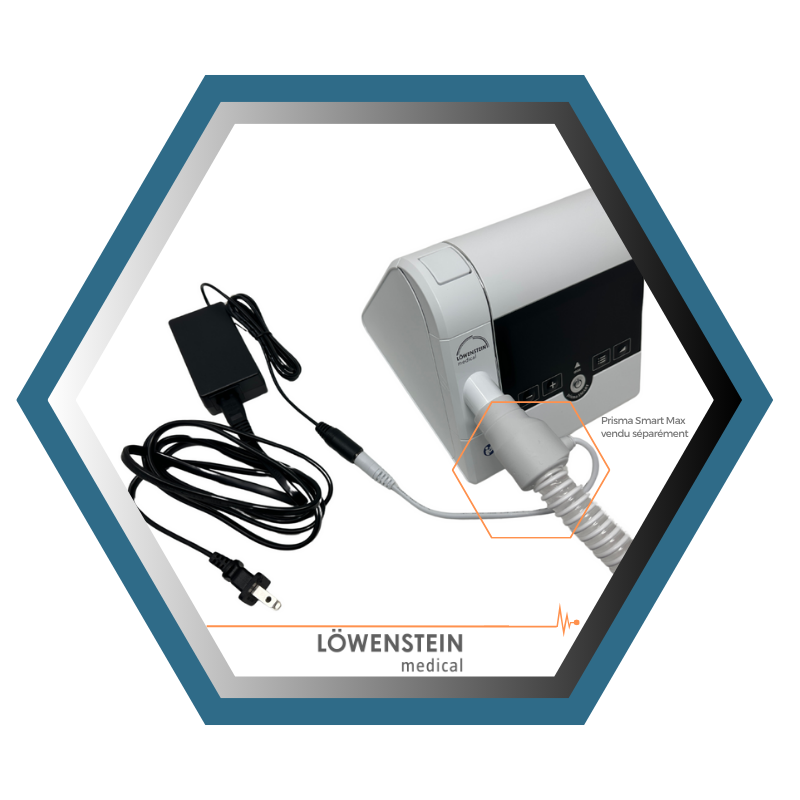 Löwenstein | CozyLine | Tube chauffant CozyTube | pour Machine CPAP PRISMA Smart MAX & Soft