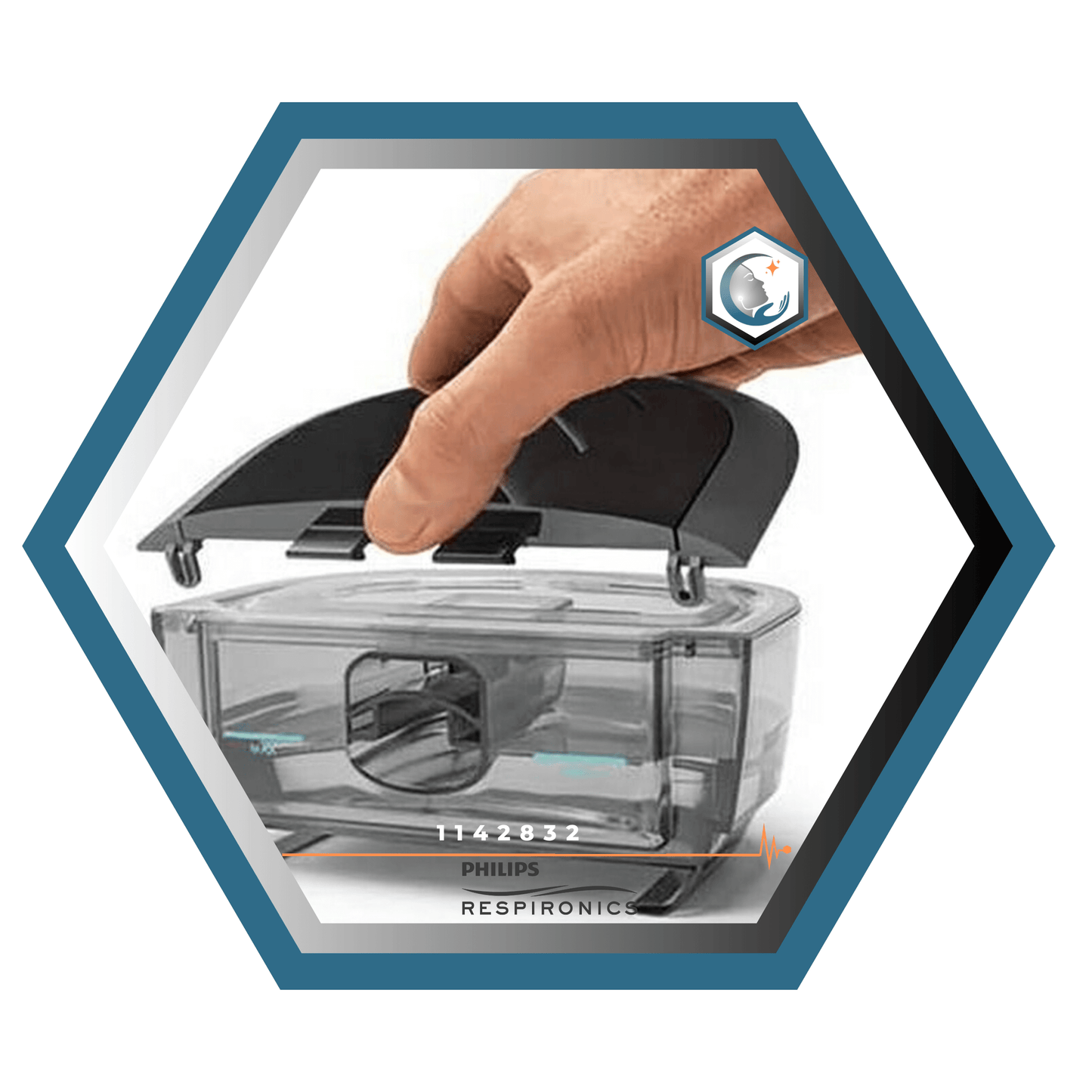 Philips Respironics | Chambre d'humidification avec couvercle | DreamStation 2