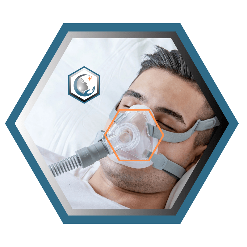React Health |Siesta 2™|Coussin pour Masque CPAP Facial |Choix de grandeur S,M,L