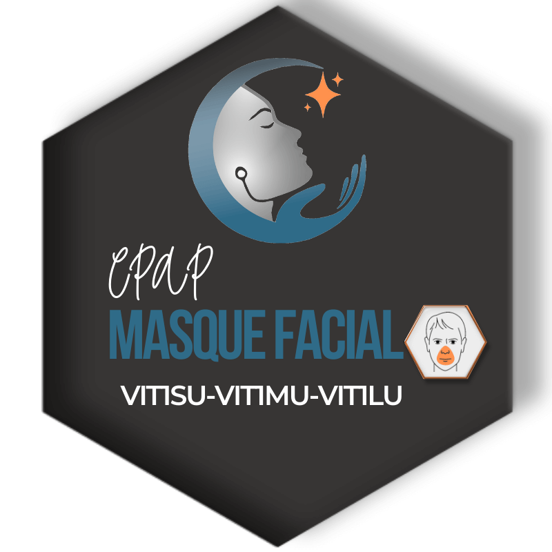 Fisher & Paykel Vitera™ Facial CPAP Mask | FitPack: headstrap with choice of SML cushions & clips