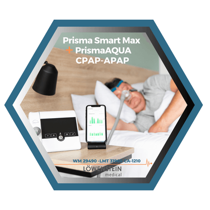 Löwenstein|Prisma Smart Max|Appareil CPAP-APAP, filtres, tube et sac de transport_11 _LMT 31960 CA-1210