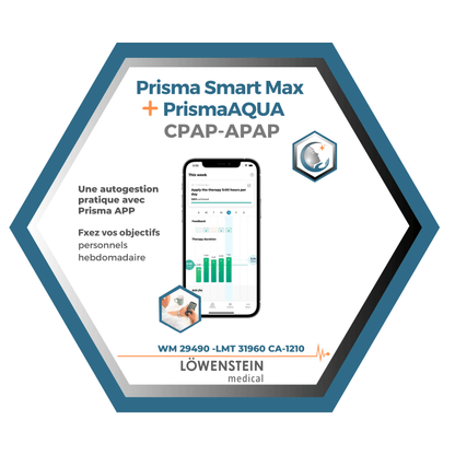 Löwenstein|Prisma Smart Max|Appareil CPAP-APAP, filtres, tube et sac de transport_14 _LMT 31960 CA-1210